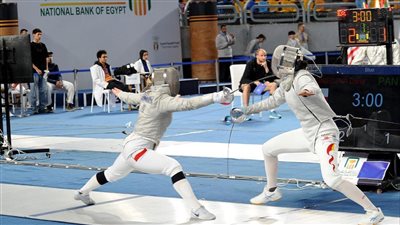 انطلاق الأدوار النهائية لكأس العالم لسلاح السيف للسيدات في ستاد القاهرة