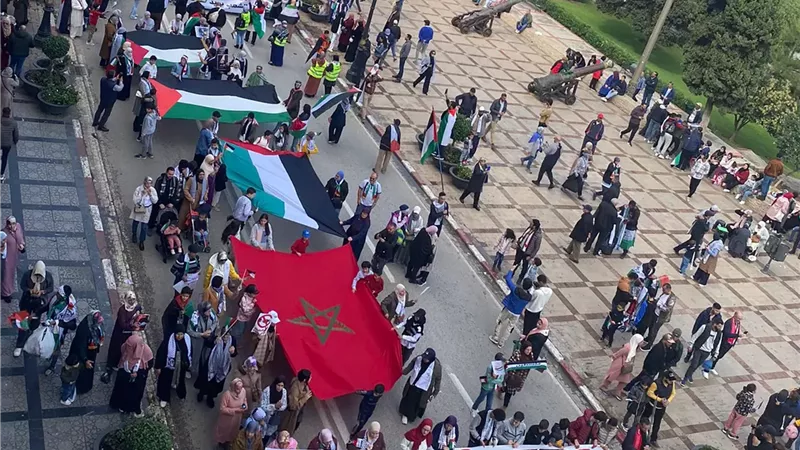 مسيرات مغربية
