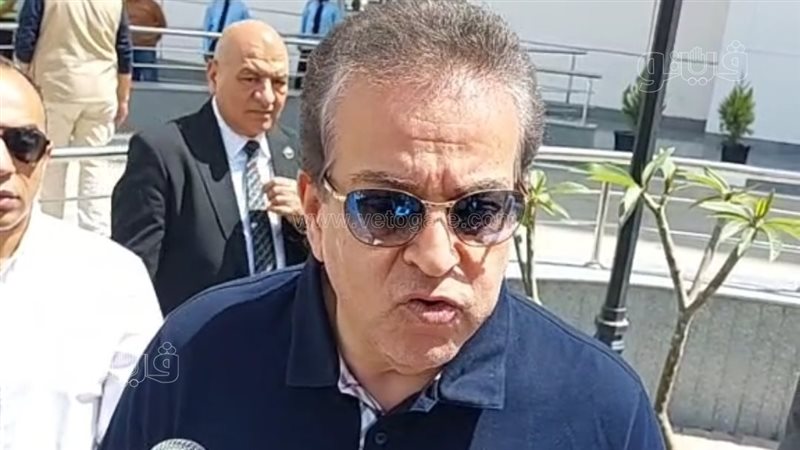 تصريحات وزير الصحة