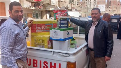 ضبط 1200 زجاجة مياه غازية غير مطابقة وتحرير 454 محضر في حملة تموينية بأسيوط