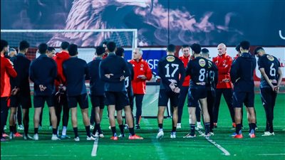 15 صورة ترصد مران الأهلي استعدادا لمواجهة الهلال السوداني بدوري الأبطال