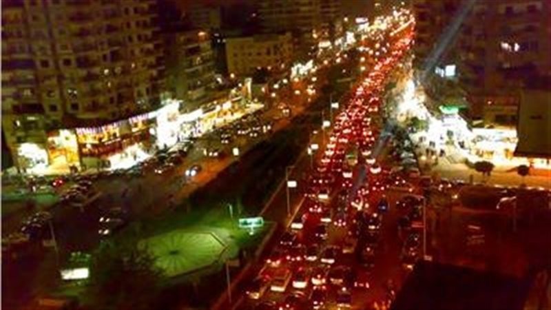 زحام شديد بشارع فيصل،