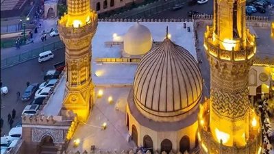 الجامع الأزهر ينهي استعداداته لاستقبال رواده وجماهيره لأداء صلاة عيد الفطر 