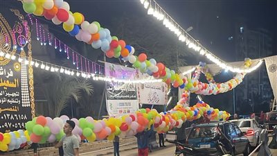 بزينة وديكورات وبلالين، 27 صورة ترصد تجهيز المساجد والساحات لاستقبال المصلين في عيد الفطر بالدقهلية 