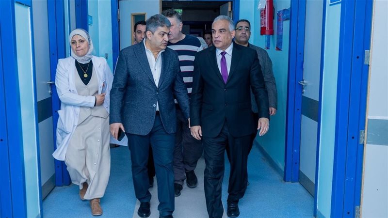 رئيس جامعة طنطا يتفقد