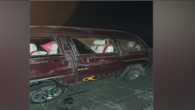 إصابة 6 أشخاص في انقلاب سيارة بطريق الإسماعيلية الصحراوي 