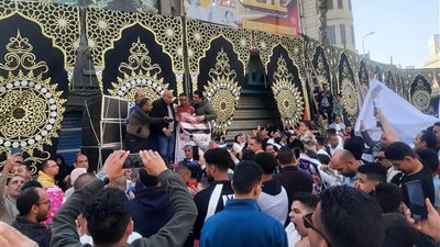 وقفة حاشدة لأهالي دمنهور ضد تهجير الشعب الفلسطيني (فيديو وصور) 