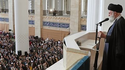 الخامنئي فى خطبة العيد: ردّ إيران على أي اعتداء سيكون بضربة مماثلة وشديدة