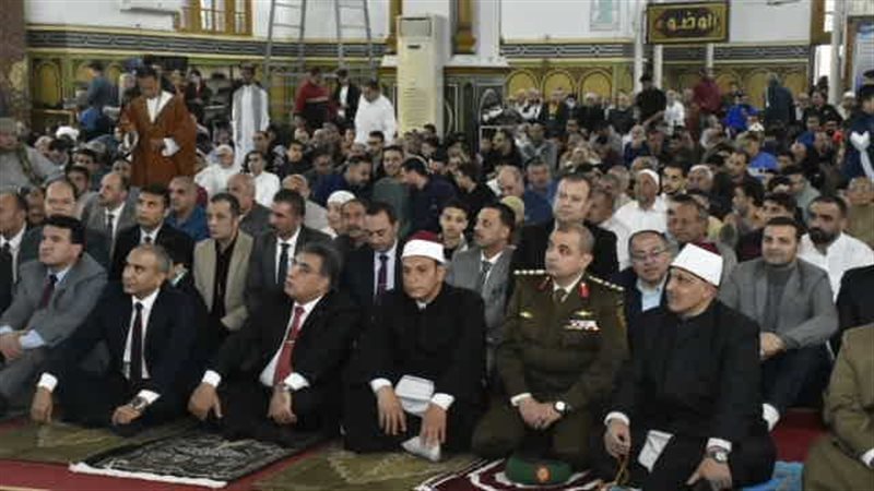 من داخل مسجد النصر