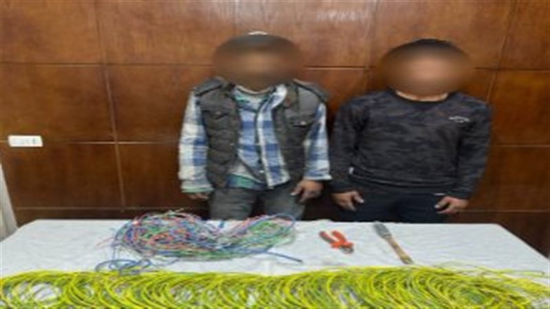 سقوط لص شقق حدائق