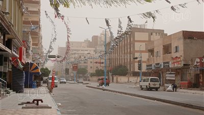 تقلبات جوية مفاجئة في مرسى مطروح بأول أيام عيد الفطر (صور)