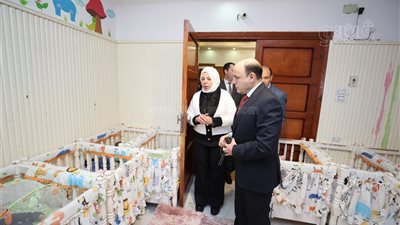 محافظ كفر الشيخ يزور دار الأيتام الرضع ويوجه بتقديم الرعاية الكاملة لهم