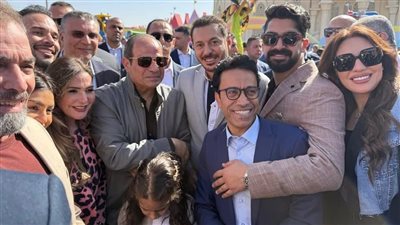 مصطفى شعبان: تشرفت بصلاتي مع الرئيس السيسي