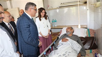 محافظ الجيزة يتفقد مستشفى إمبابة العام للاطمئنان على انتظام تقديم الرعاية الصحية للمرضى