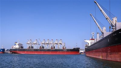 انتظام حركة التشغيل بميناء دمياط وتداول 29 سفينة خلال 24 ساعة