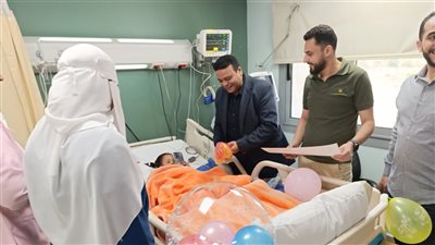 مدير الرعاية الصحية بأسوان يتفقد مستشفى المسلة في أول أيام عيد الفطر (صور)