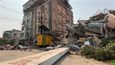 التلفزيون الصيني يكشف حصيلة ضحايا زلزال ميانمار 