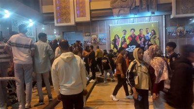 إقبال كثيف على سينما الشعب في عيد الفطر (صور)