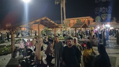 شاهد، أجواء عيد الفطر المبارك بأول أيامه في الأقصر