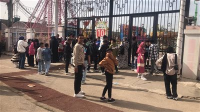  حديقة شجرة الدر في المنصورة تستقبل 15 ألف زائر في عيد الفطر