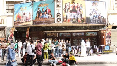 إقبال كثيف على سينمات وسط البلد في ثاني أيام عيد الفطر 2025 (صور)