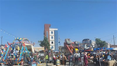 زحام بالحدائق العامة في الإسكندرية ثاني أيام عيد الفطر (صور) 