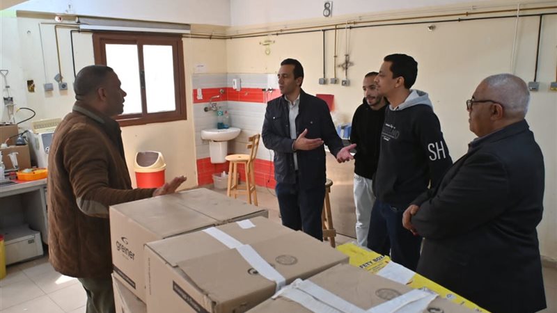 جولة نائب محافظ البحيرة