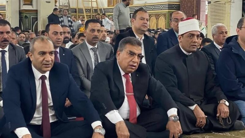 من داخل مسجد النصر،
