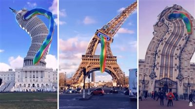 كيفية استخدام ميزة Landmarker في Snapchat على هاتفك