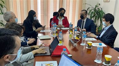 نائب وزير السياحة تلتقي مسئولي شركة جيفريز المتخصصة للخدمات المصرفية