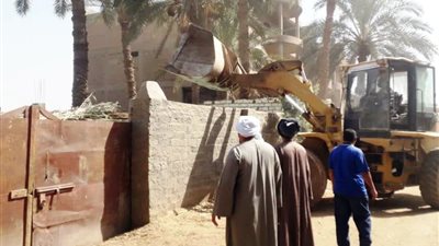  إزالة 429 حالة تعد على أملاك الدولة بسوهاج