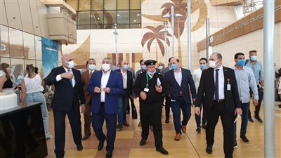 اللجنة العليا للتفتيش الأمني تتفقد مطار شرم الشيخ