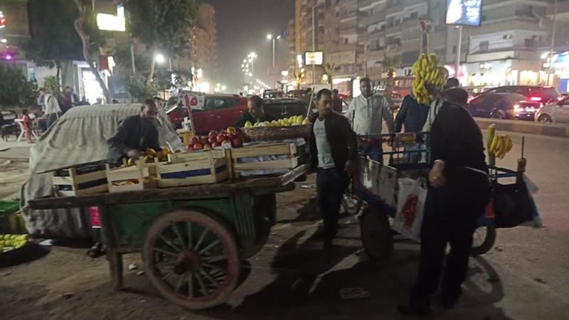 إزالة البائعة الجائلين