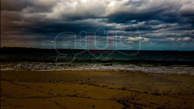 غيوم وأمطار في بداية نوة قاسم بمطروح| فيديو وصور