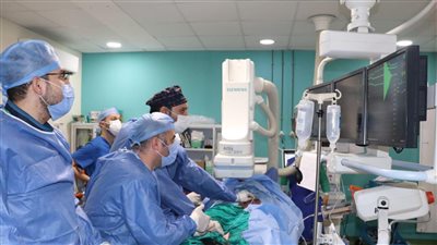 نجاح أول عملية تبديل صمام بالقسطرة بتقنية TAVI في التأمين الصحي الشامل