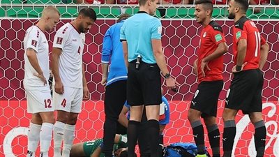 شوط سلبي بين منتخبي مصر ولبنان في كأس العرب.. وإصابة حمدي فتحي