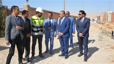 محافظ سوهاج يتفقد أعمال تطوير جبانات أخميم الجديدة بحي الكوثر