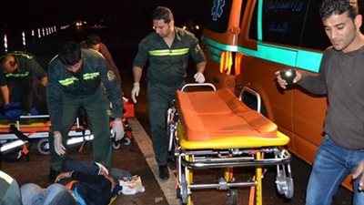 مصرع وإصابة 4 أشخاص في تصادم تروسيكلين ببني سويف