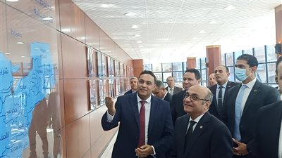 وزير العدل يتفقد متحف أعلام الدقهلية بديوان عام المحافظة | فيديو وصور 