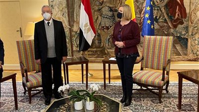 تفاصيل لقاء حنفي جبالي ورئيسة مجلس النواب البلجيكي في بروكسل