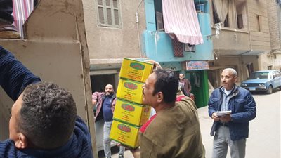 حى بولاق الدكرور يشن حملة مكبرة على الأسواق غير المرخصة