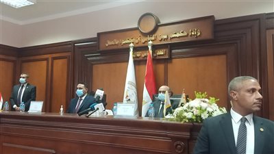 وزير العدل: إنشاء شهر عقاري بمجمع محاكم المنصورة | صور 