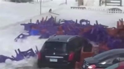 نقيب المهندسين بالإسكندرية: غرق نادي الكورنيش خارج عن الإرادة 