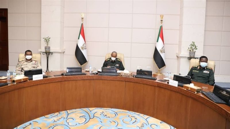 من جلسة مجلس السيادة