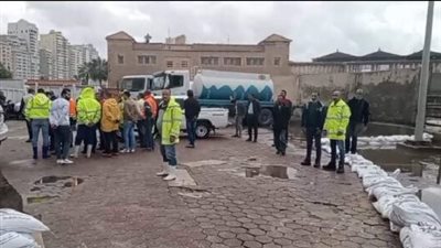 الإسكندرية تواصل استعداداتها لمواجهة نوة قاسم 