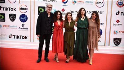 بحضور بطلات مسلسل مدرسة الروابي للبنات.. ريد كاربت فيلم دفاتر مايا| صور