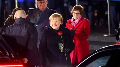 بخطاب و3 أغان.. مراسم وداع المستشارة الألمانية أنجيلا ميركل للحياة السياسية |صور