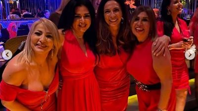 وصلة رقص لـ رانيا يوسف في عيد ميلادها بإسبانيا | فيديو