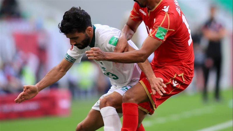 مباراة العراق والبحرين