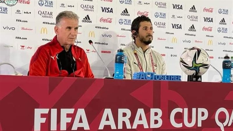 كيروش وحجازي فى المؤتمر